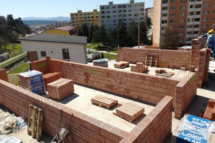 Výstavba dvoch nájomných bytových domov v Levoči