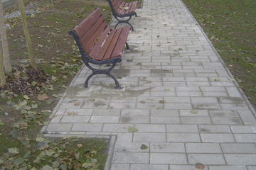 Reconstruction of a square and construction of pavements - Vrbov
